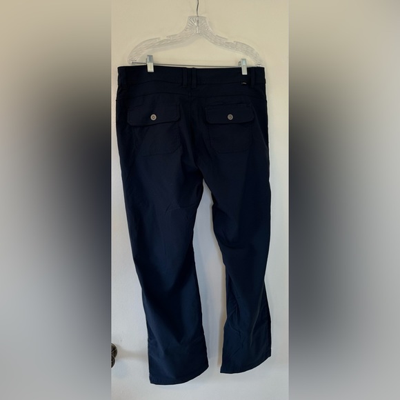 Prana Straight Fit Navy Blue Pants - Picture 2 of 3